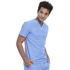Cherokee Form Men's Tuckable V-Neck Scrub Top